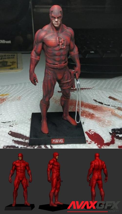 Daredevil Eaglemoss Style – 3D Print