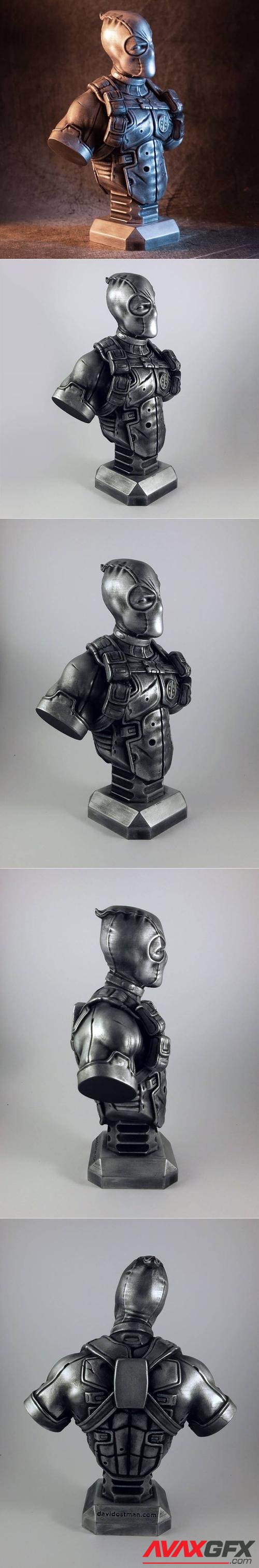 Deadpool (Classic) bust – 3D Print