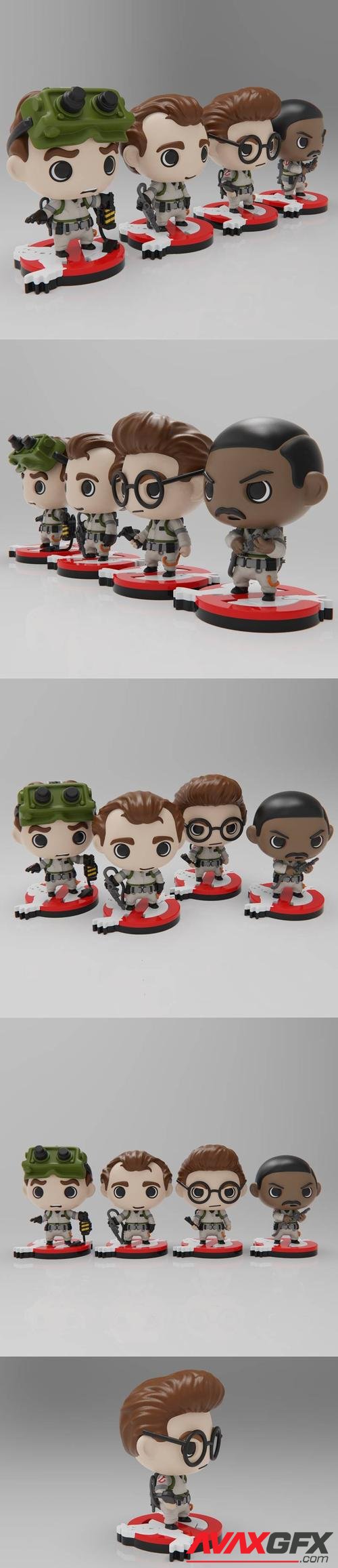 PlaKit - Ghostbusters Egon – 3D Print