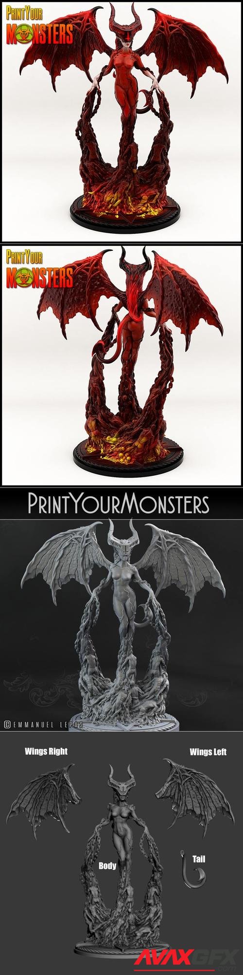 Demon Queen – 3D Print