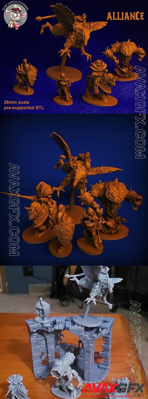 Alliance Army 3D Printable