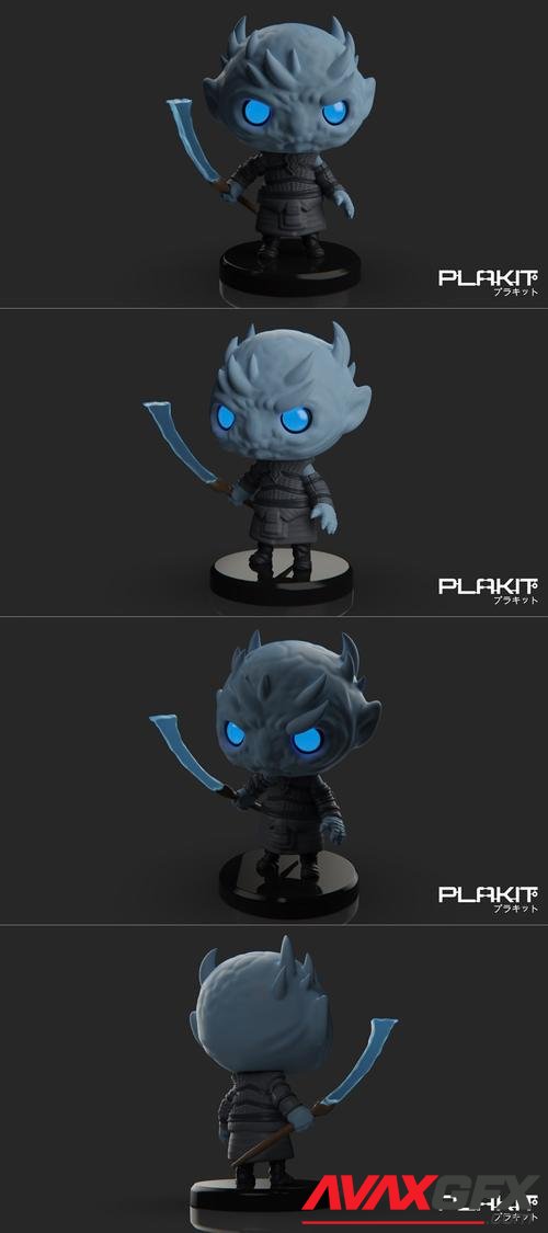 PlaKit Game Of Thrones Night King – 3D Print