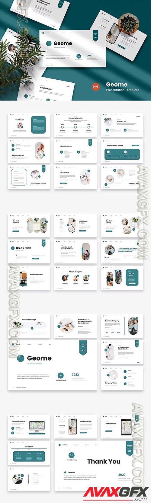 Geome - PowerPoint Template