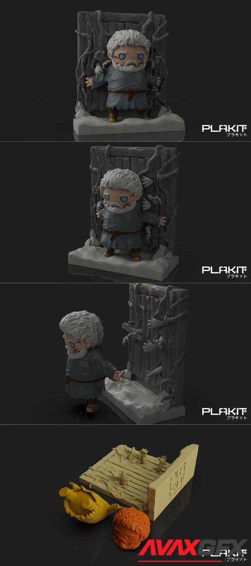 PlaKit Game Of Thrones Hodor – 3D Print