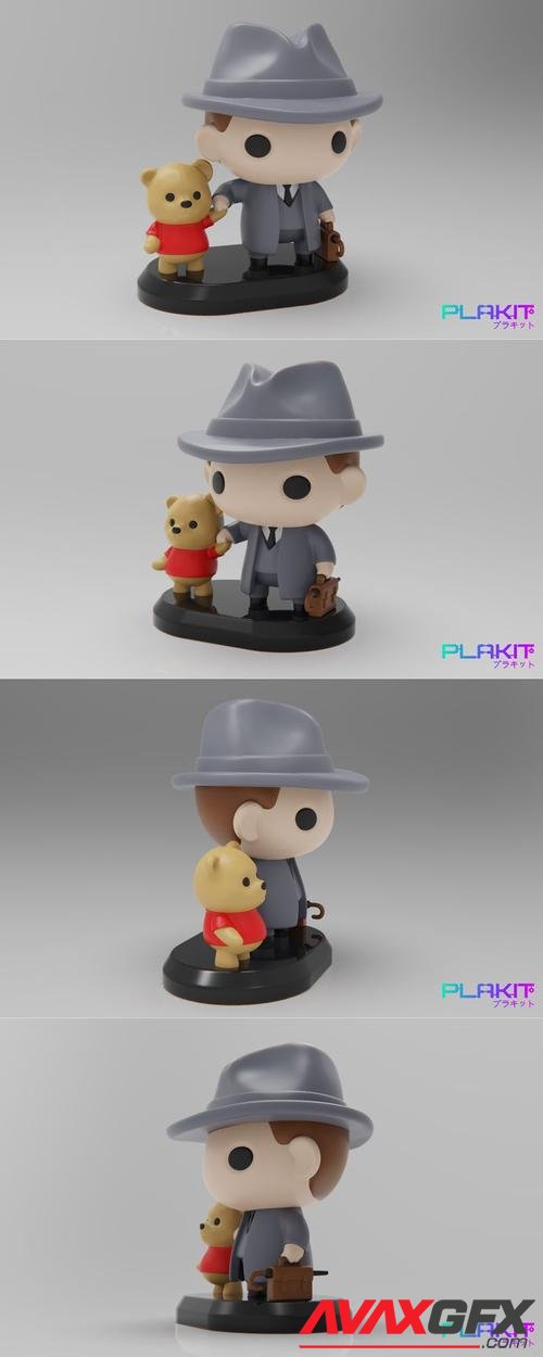 PlaKit Christopher Robin – 3D Print