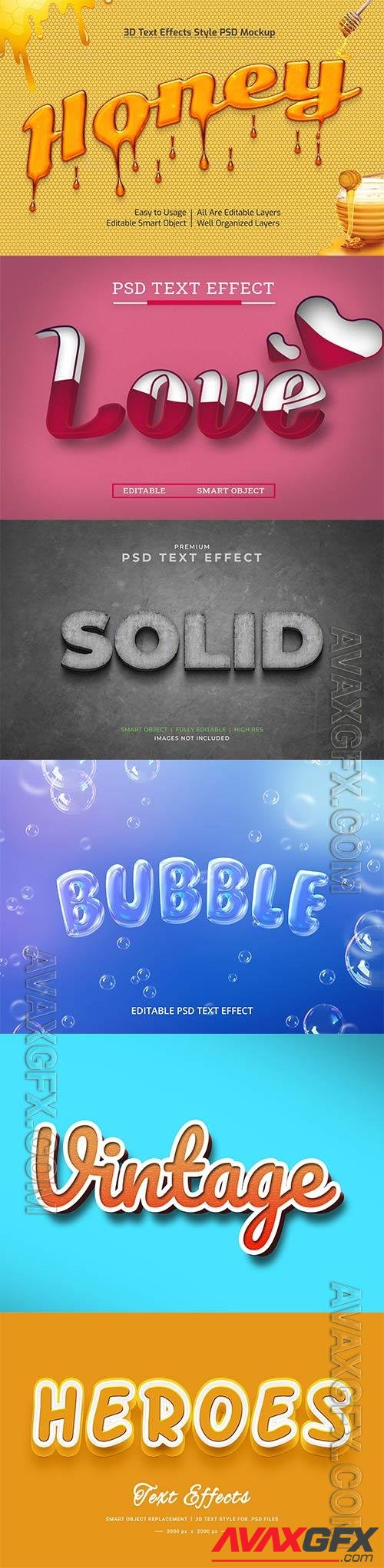 Psd text effect set vol 457