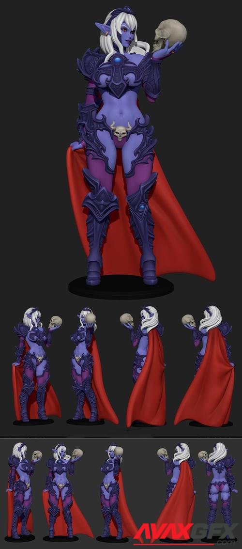 Dark Queen Syx – 3D Print