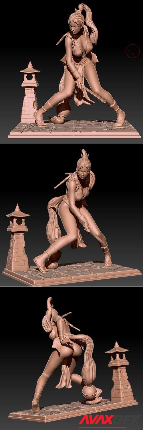 Mai Shiranui Cut Version – 3D Print