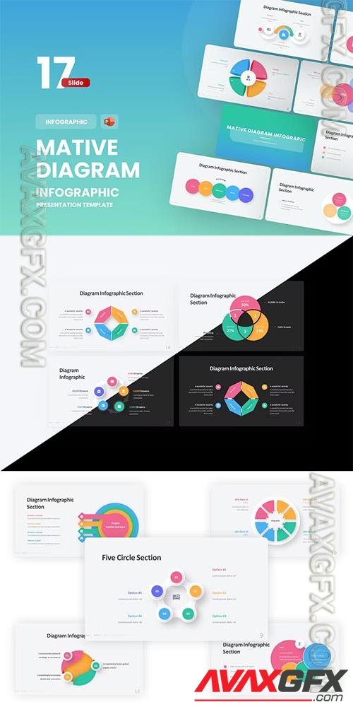 Mative Diagram Infographic PowerPoint Template
