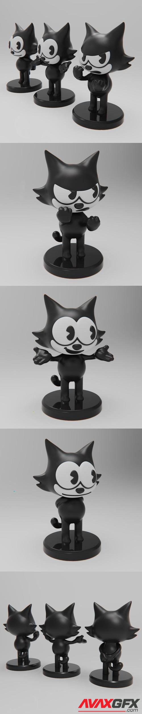 PlaKit Felix The Cat – 3D Print