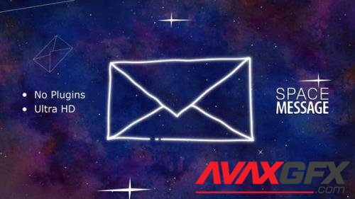 Videohive - Space Message - 37011965