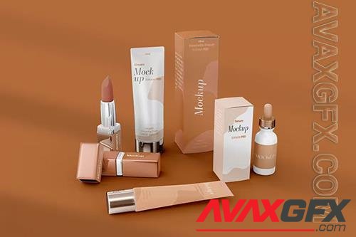 Cosmetic Products Mockup