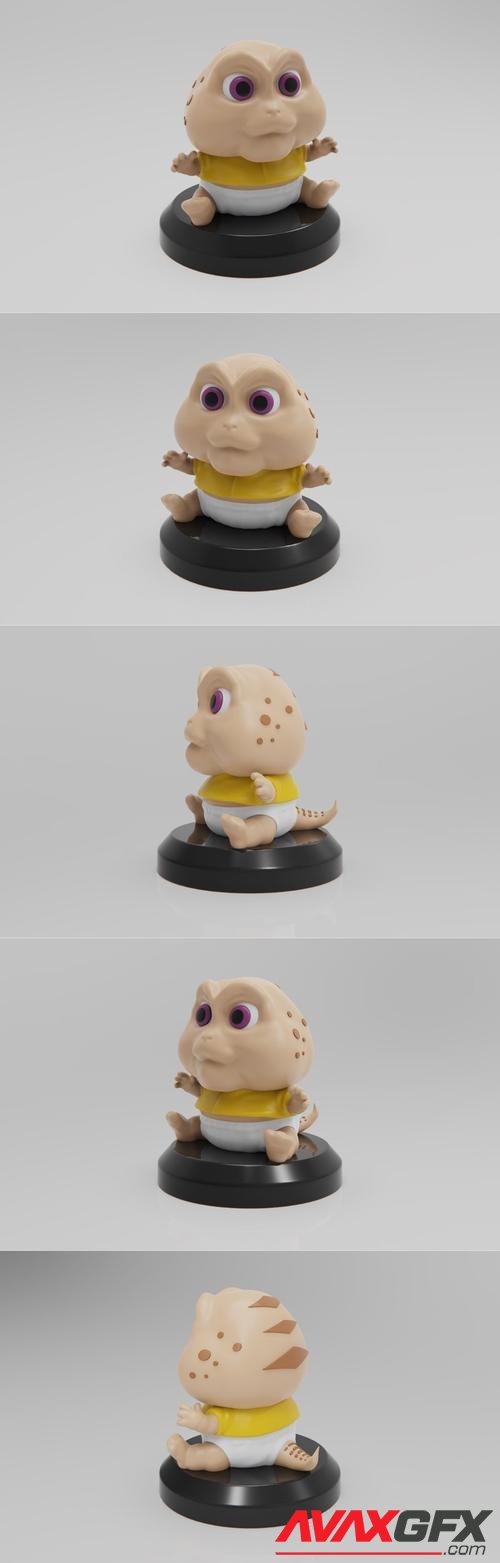 PlaKit Dinosaurs Baby Sinclair – 3D Print