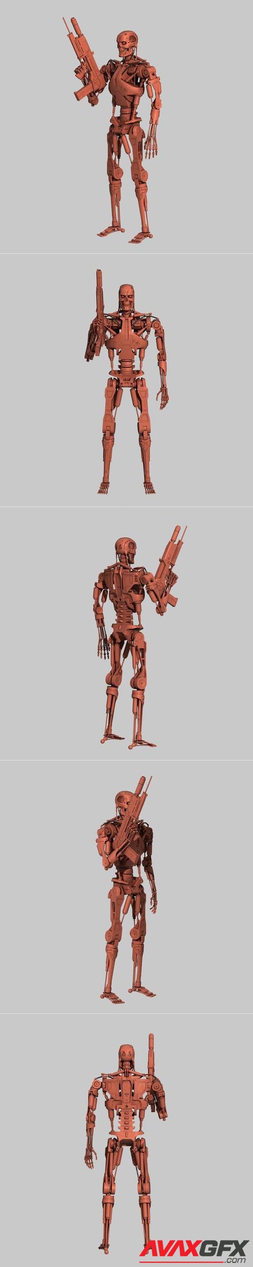 Terminator T-800 Endoskeleton – 3D Print