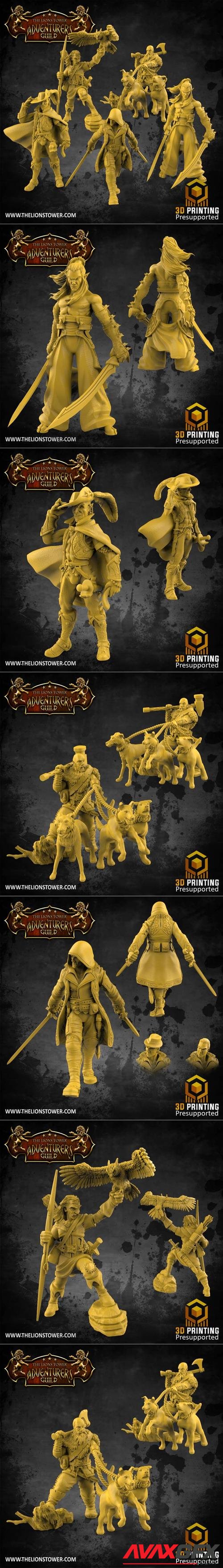 Enemies and Allies of Drizzle – 3D Print
