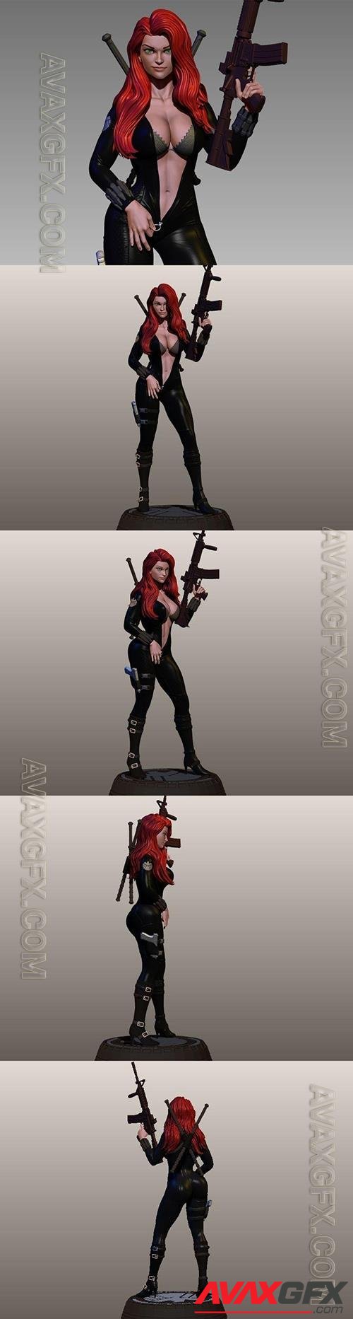 Black Widow 3D Printable