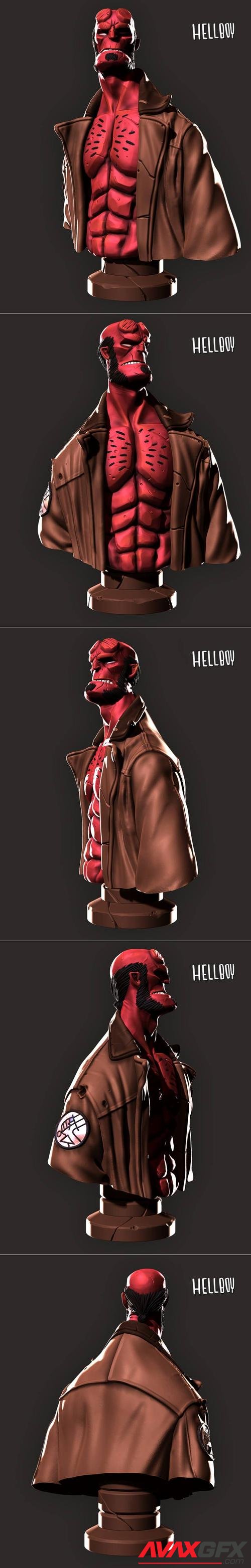 Hellboy Bust – 3D Print