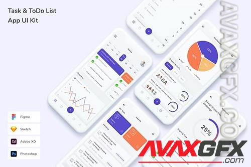 Task & ToDo List App UI Kit