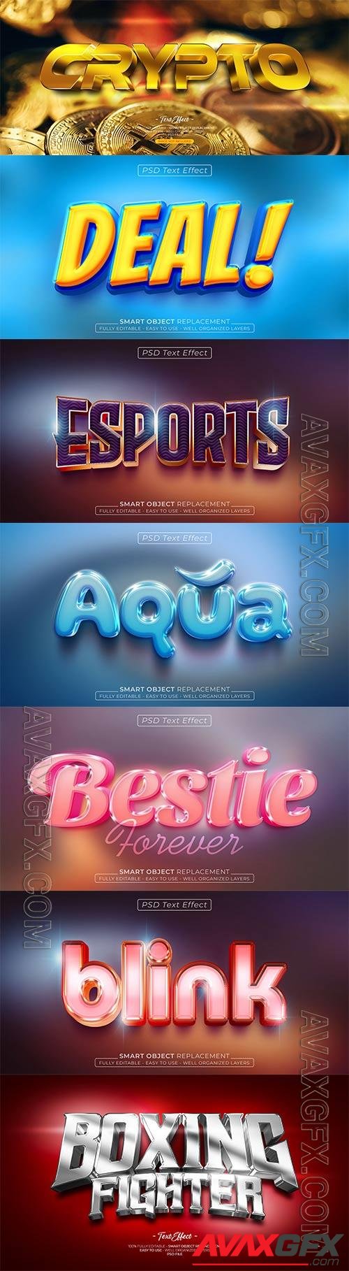 Psd text effect set vol 486