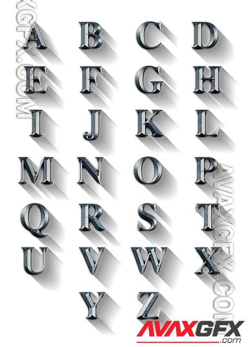 Thousands Of Original Hard Art Letters Stereo Shadow