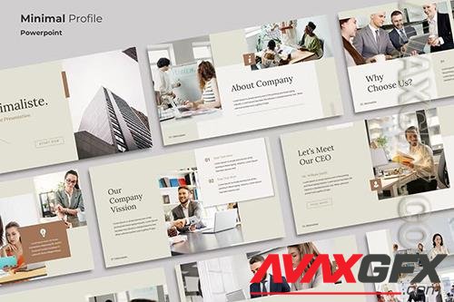 Minimaliste - Powerpoint Template