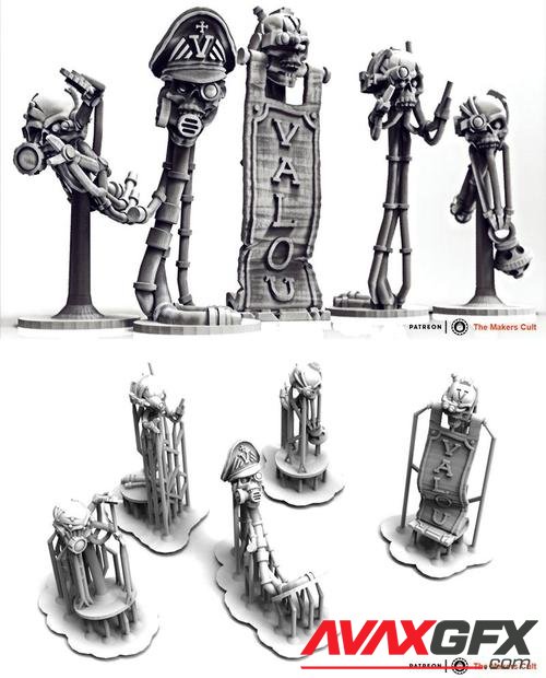 Skull Bots – 3D Print