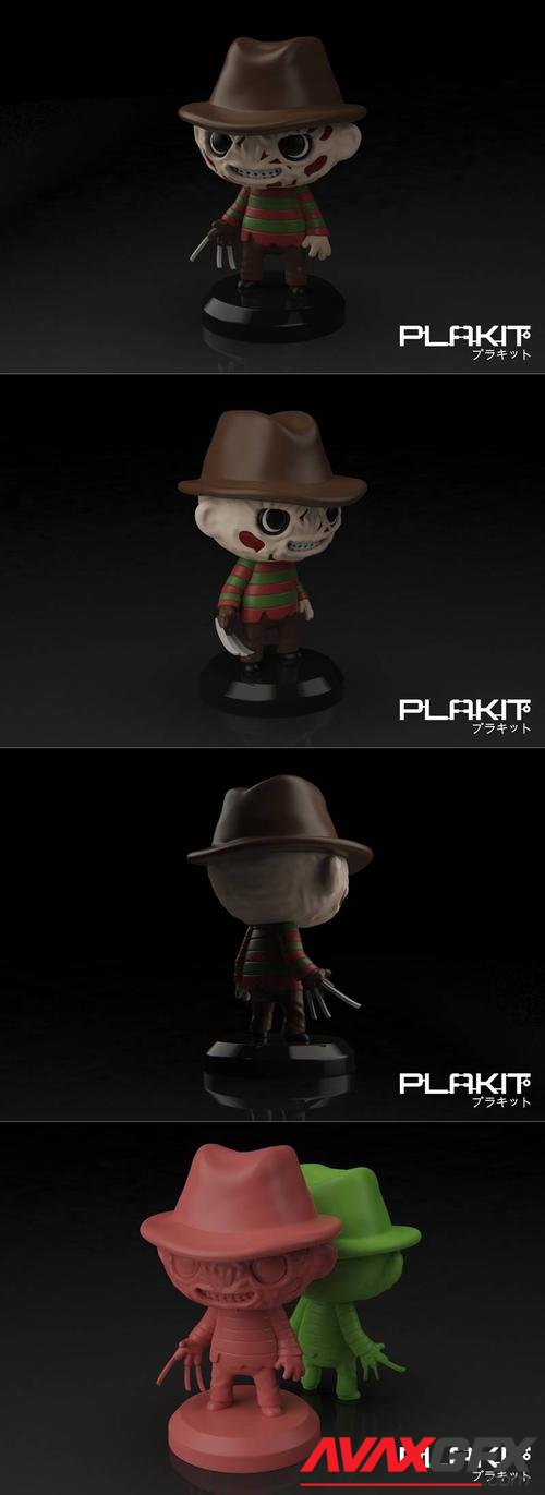 PlaKit Freddy Krueger – 3D Print