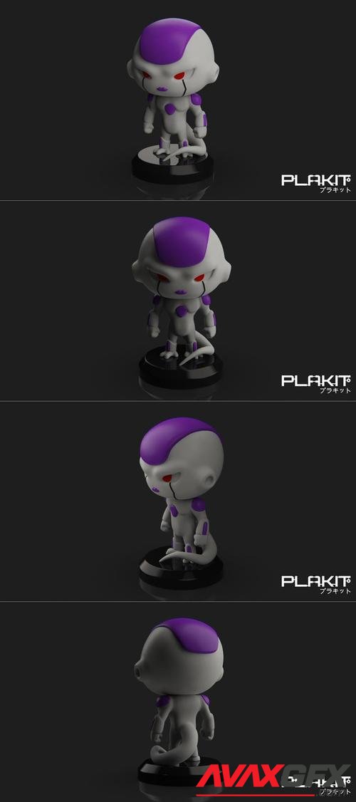 PlaKit DBZ Frieza – 3D Print