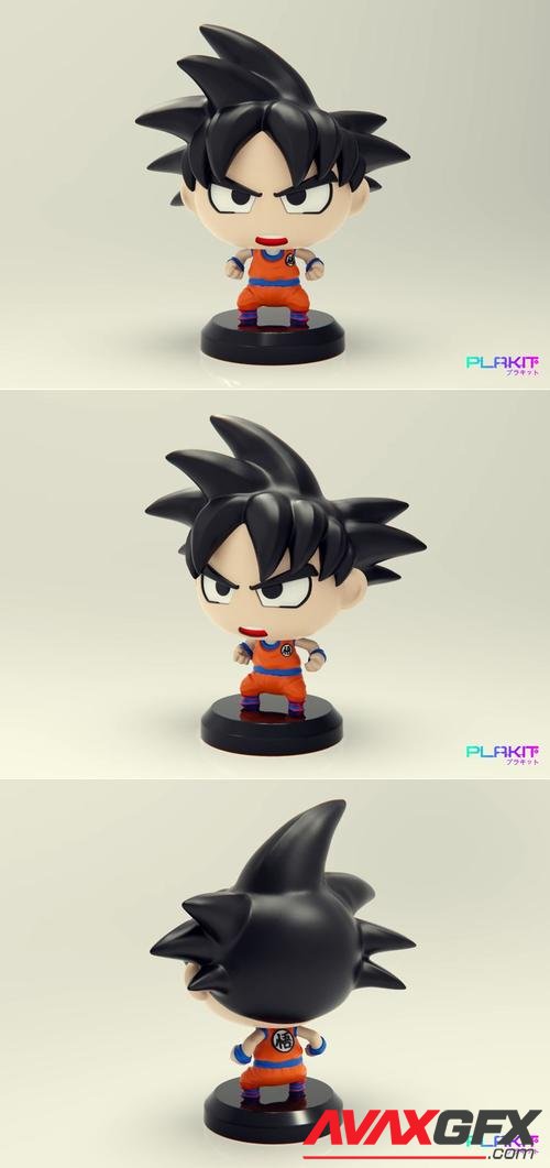 PlaKit DBZ Goku – 3D Print