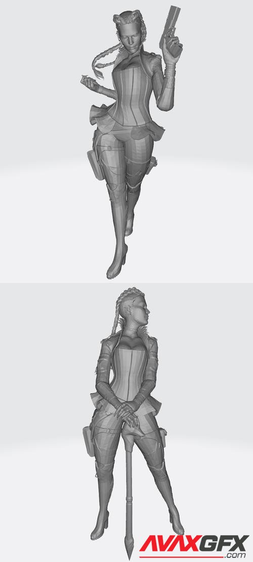 Miss Loba V1-2 – 3D Print