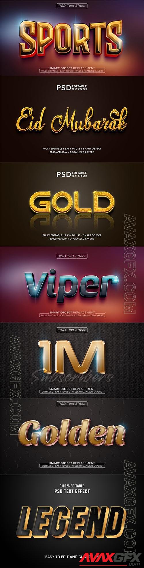 Psd text effect set vol 502