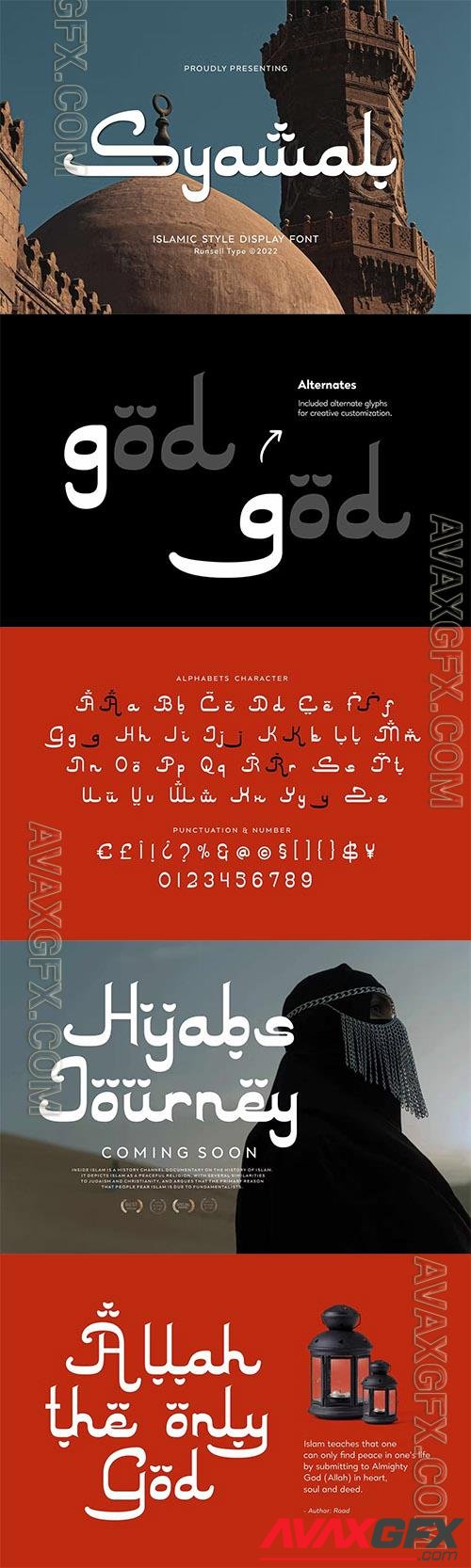 Arabic Font - Syawal 4BVUHAJ