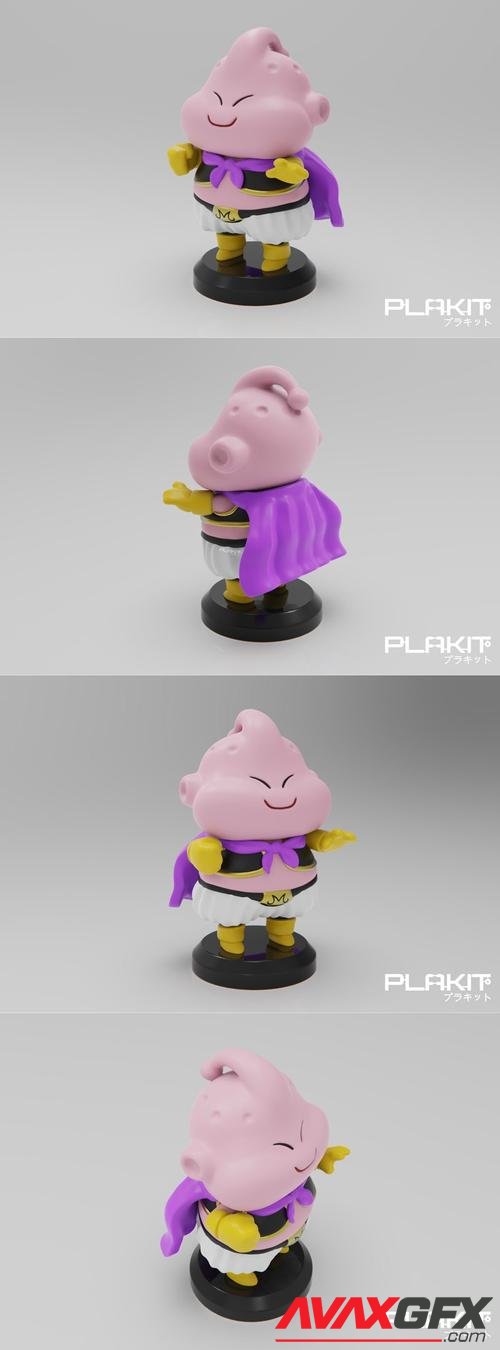 PlaKit DBZ Majin Buu – 3D Print