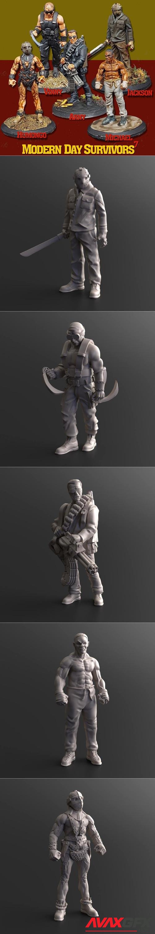 Modern Day Survivors Series 07 – 3D Print