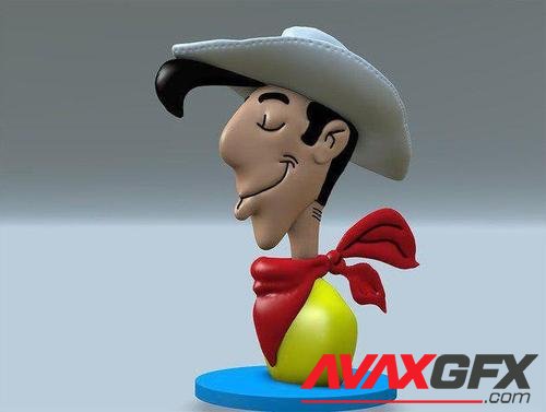 lucky luke – 3D Print