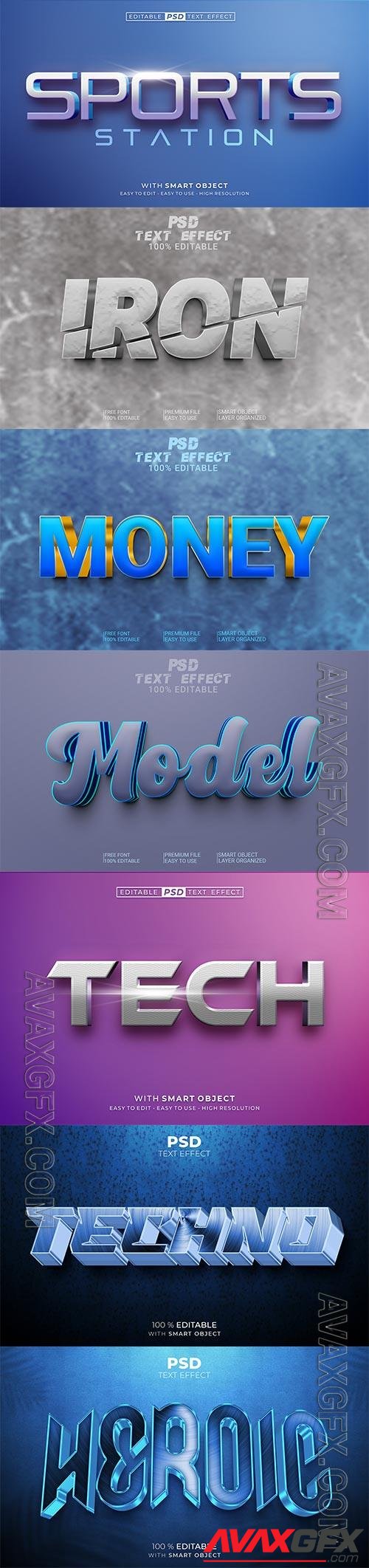 Psd text effect set vol 517