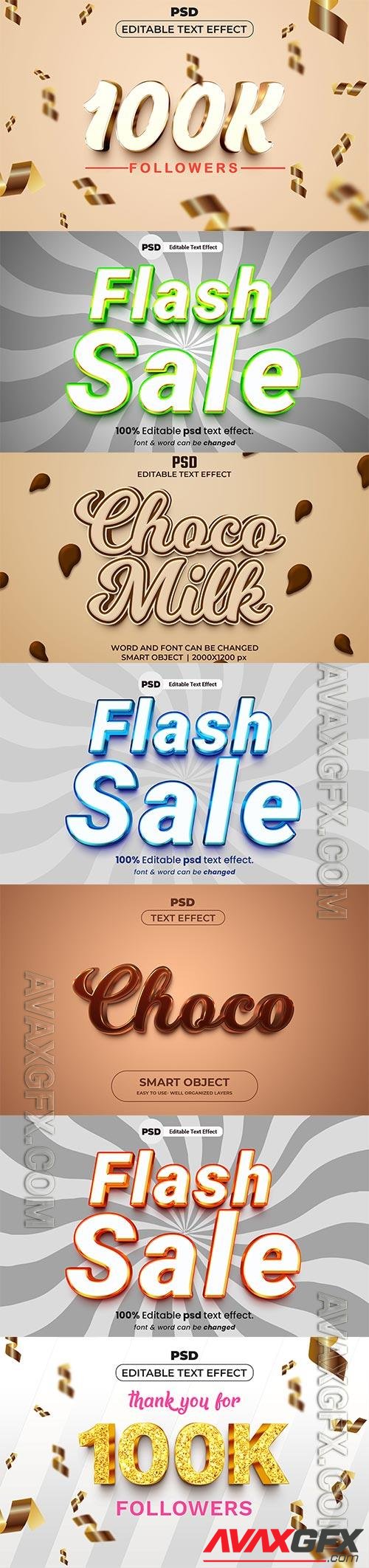 Psd text effect set vol 514