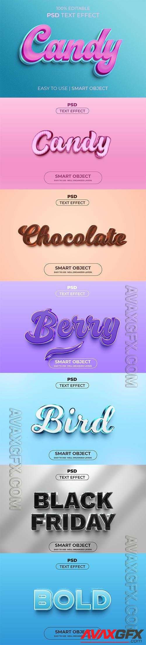 Psd text effect set vol 511