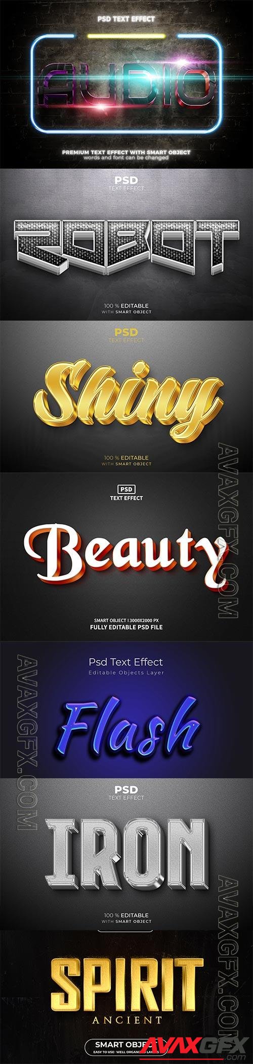 Psd text effect set vol 510