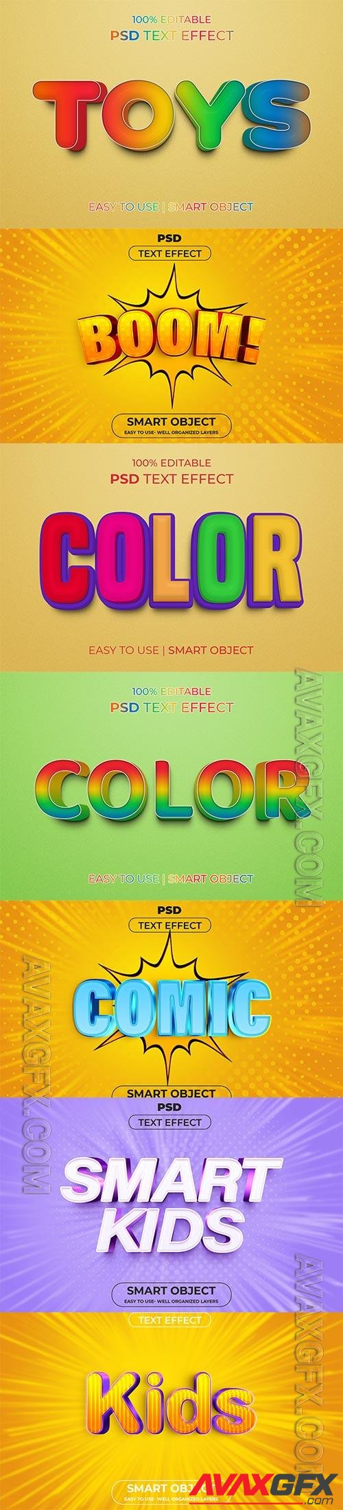 Psd text effect set vol 512