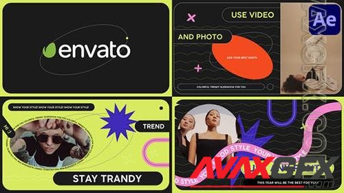 Trendy Colorful Slideshow for After Effects 37223141