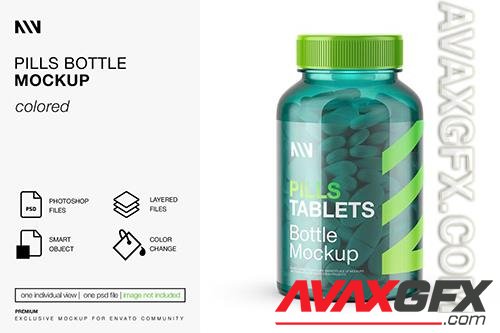 Pills Bottle Mockup 5