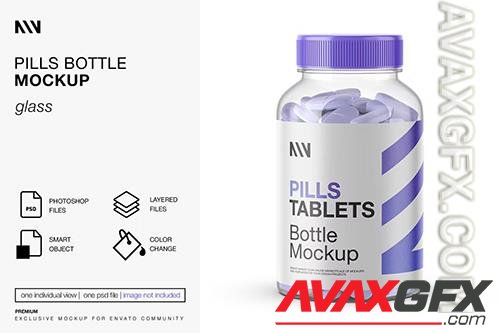 Pills Bottle Mockup 3