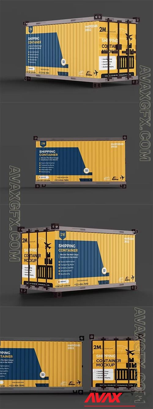 Shipping Container Mock-Ups