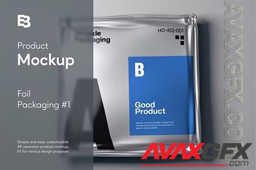 Foil Packaging #1 Product Mockup