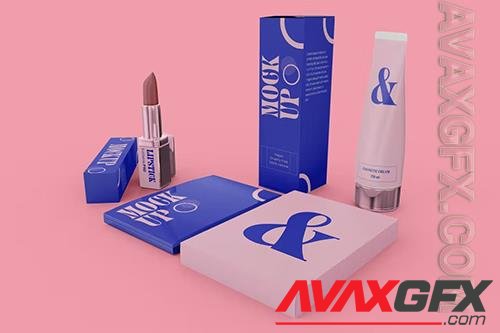 Cosmetic Products Mockup