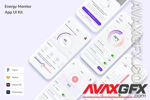 Energy Monitor App UI Kit