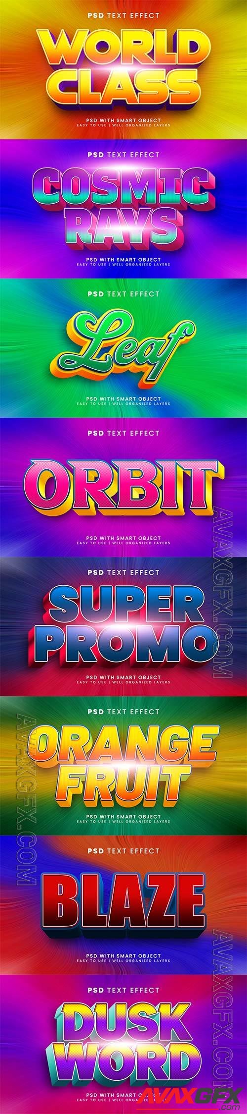 Psd text effect set vol 531