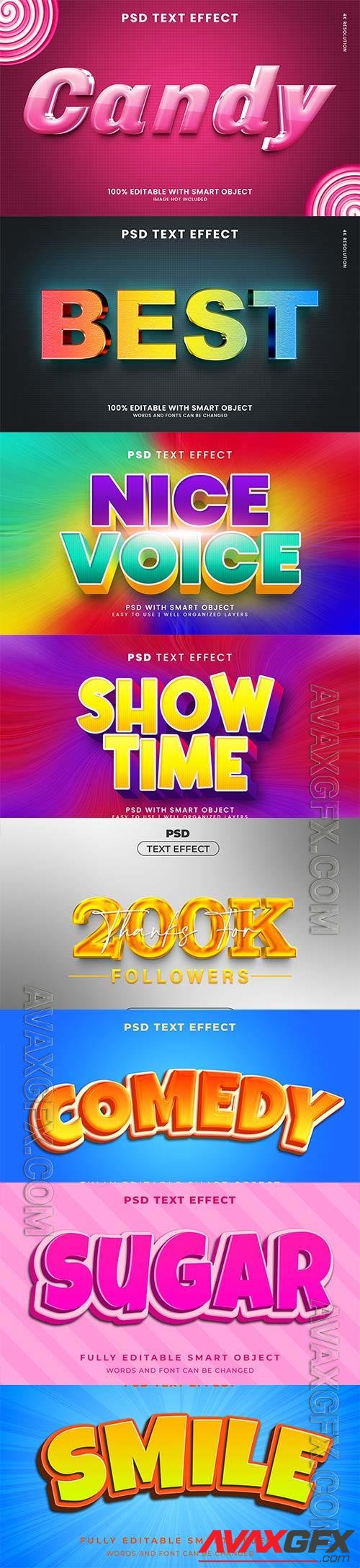 Psd text effect set vol 529