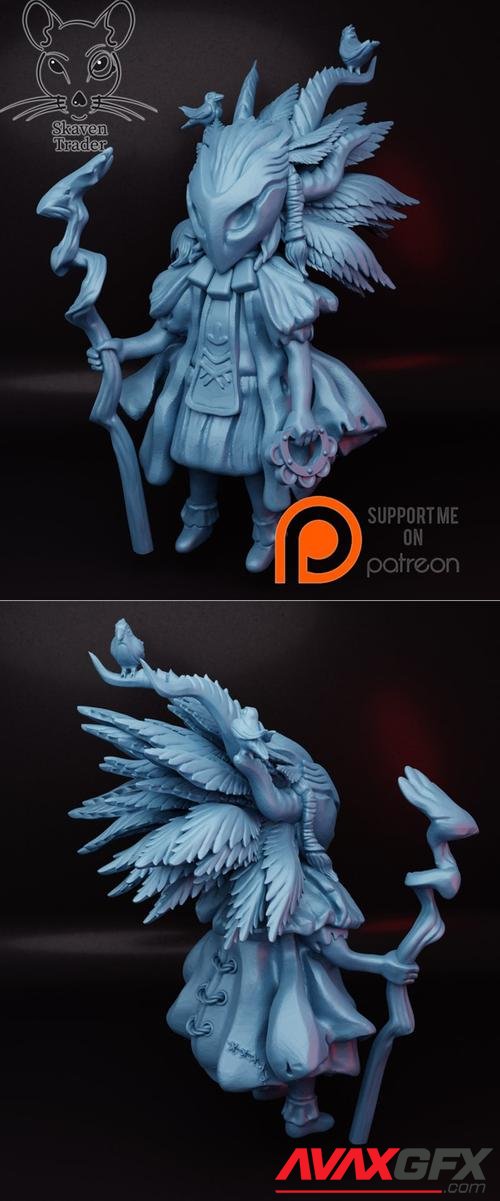 Eva Druid – 3D Print